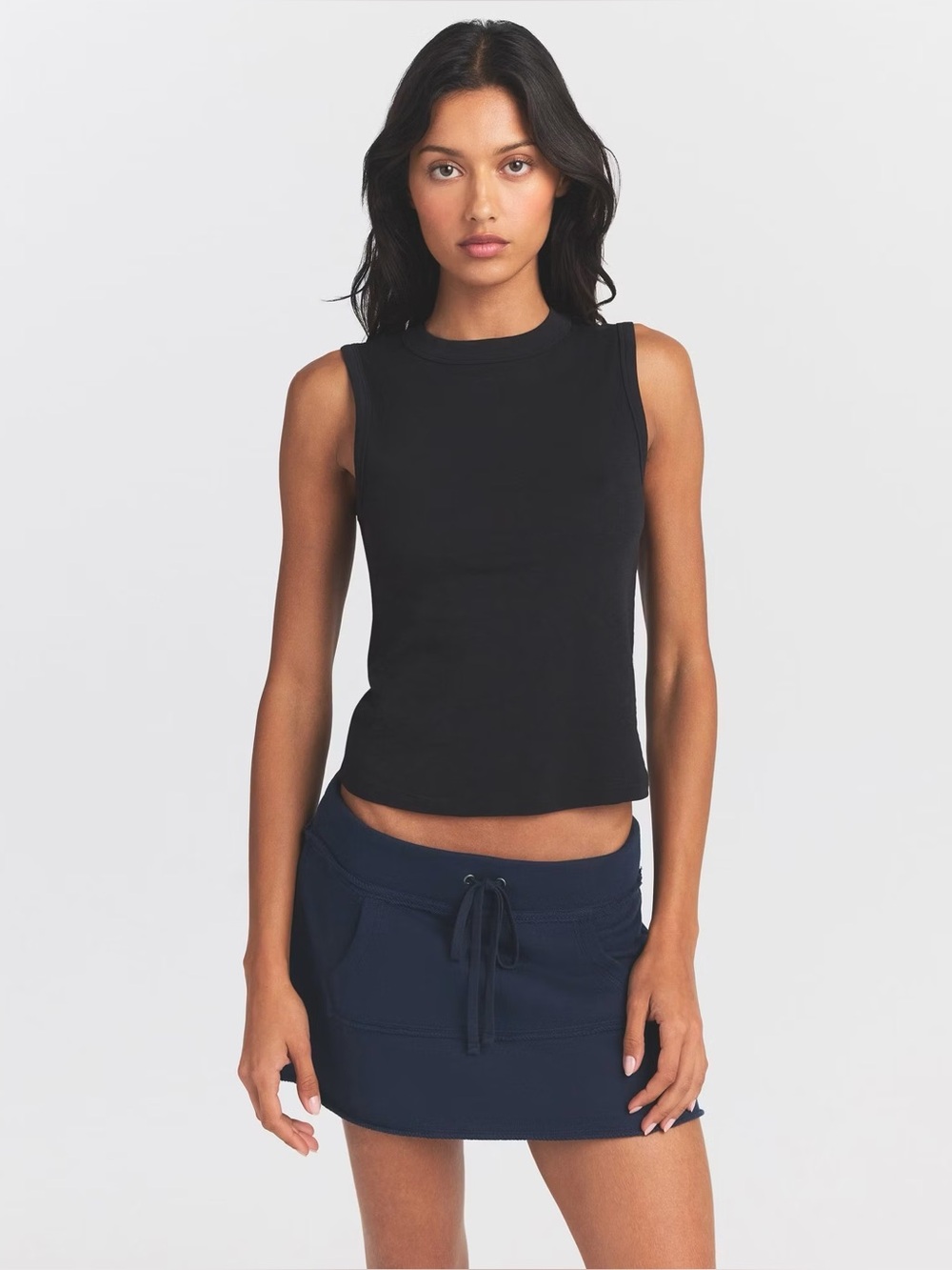 Skims soft lounge high crew tank